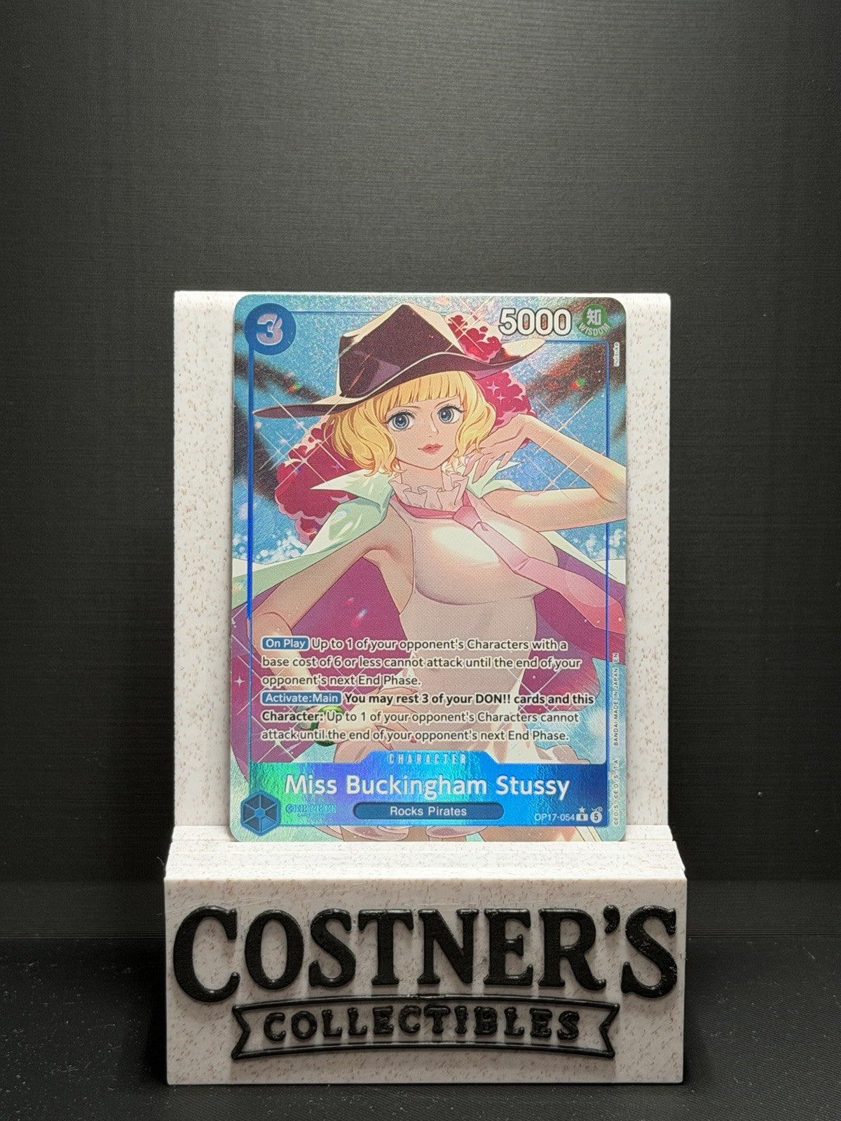 Miss Buckingham Stussy (Alt Art) OP17-054 The World's Strongest Warriors ENG
