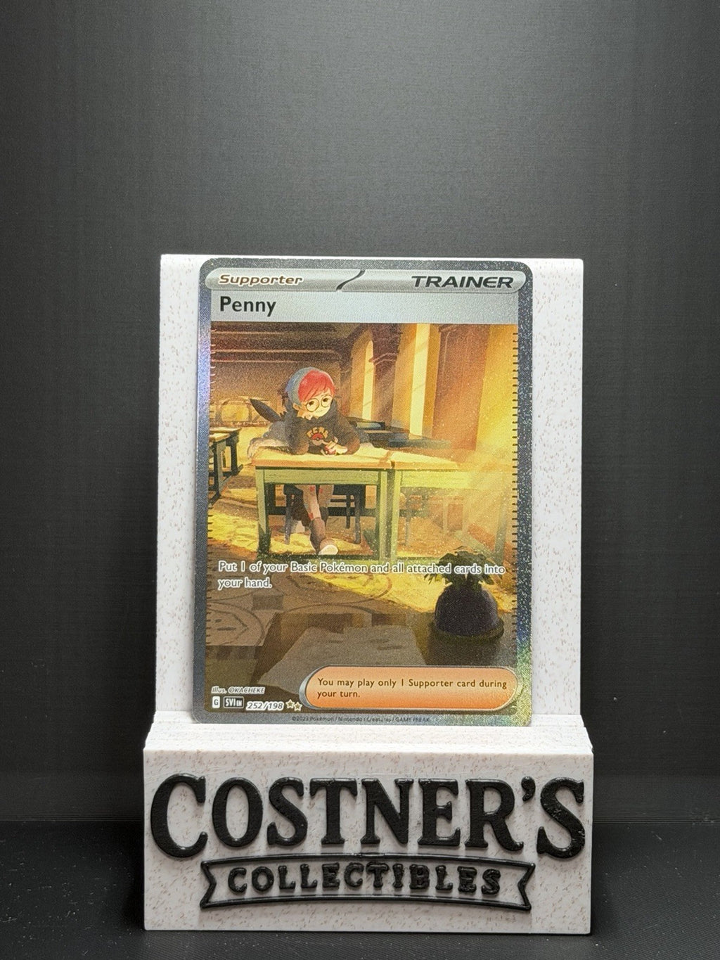 Penny 252/198 SIR Pokemon SV01: Scarlet & Violet Base Set Holo