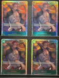 X4 Shanks OP13-028 SR Playset One Piece Carrying on His Will Foil English