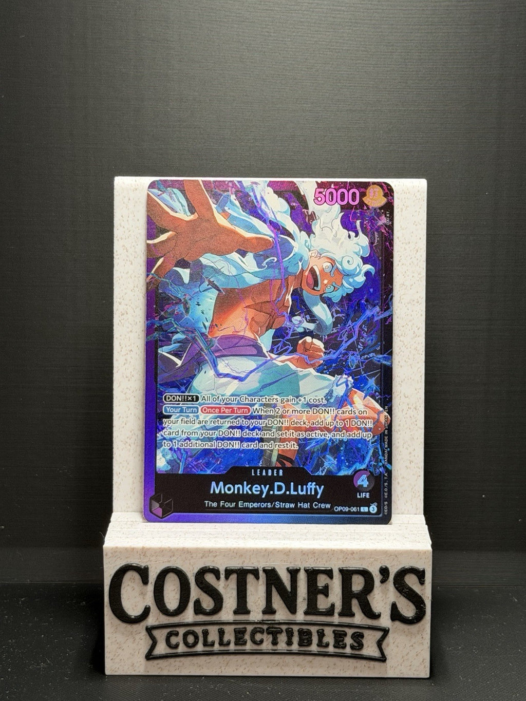 Monkey D. Luffy OP09-061 Leader Starter Deck 26: Purple/Black Luffy English