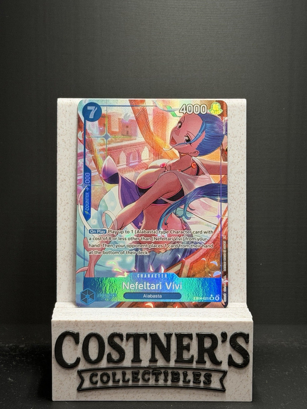 Nefeltari Vivi (Alternate Art) EB04-025 One Piece The Azure Sea's Seven English