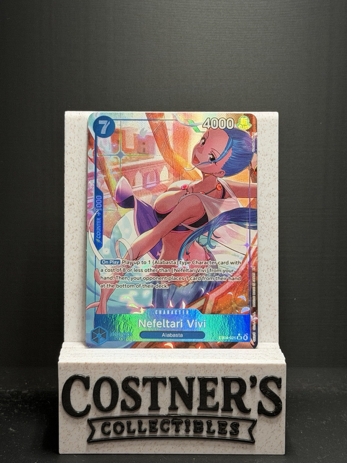 Nefeltari Vivi (Alternate Art) EB04-025 One Piece The Azure Sea's Seven English