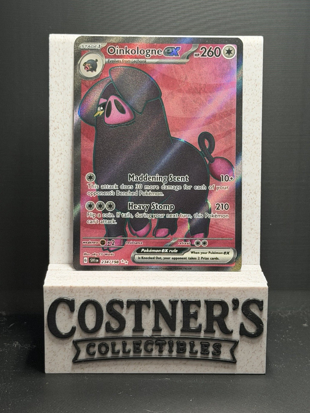 Oinkologne ex 234/198 Pokemon SV01: Scarlet & Violet Base Set Holo NM-
