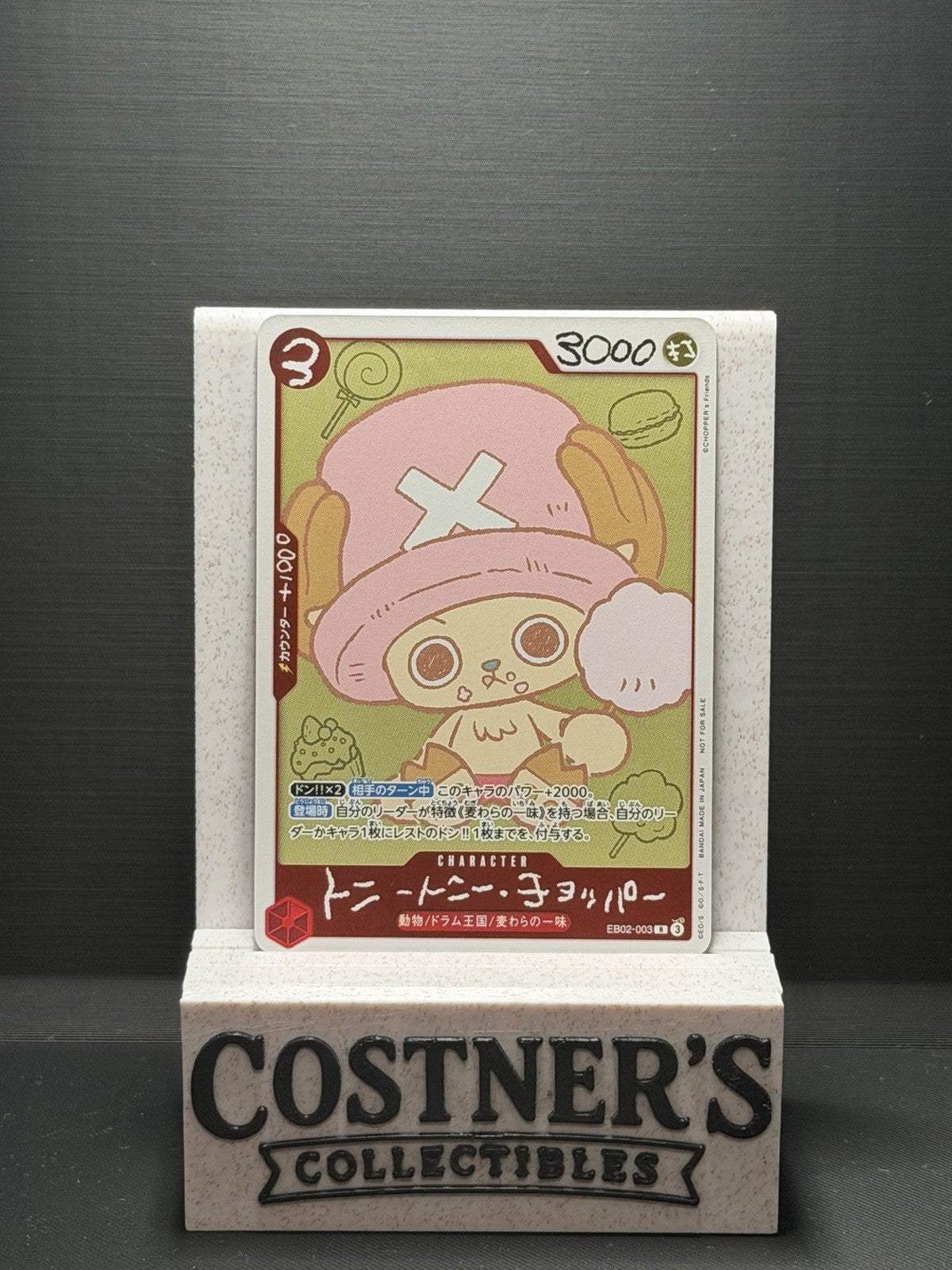 Chopper EB02-003 CHOPPER's 1 Comic ONE PIECE Card Japanese Promo Card US Seller