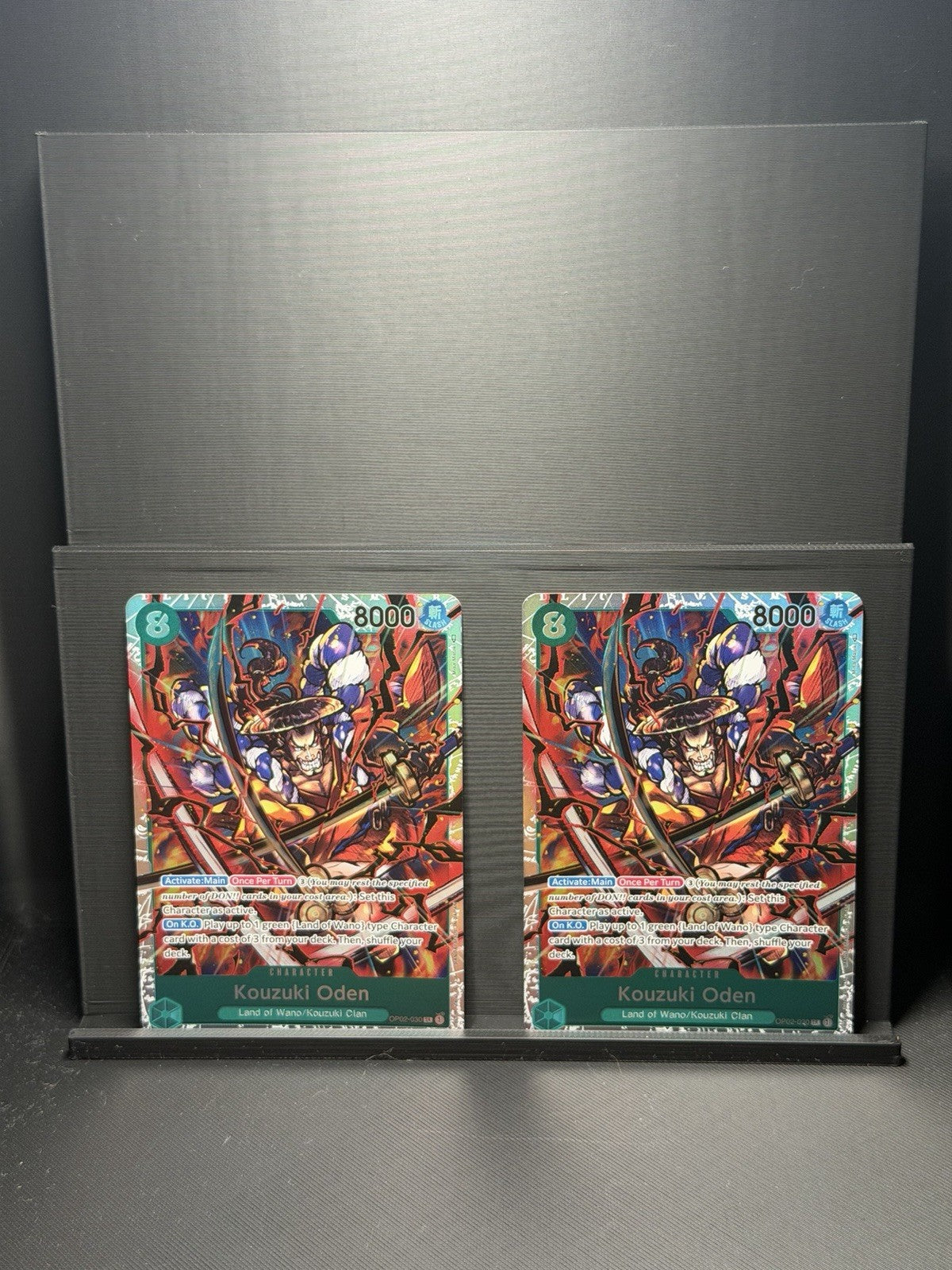 Kouzuki Oden OP02-030 SR X2 One Piece Paramount War English