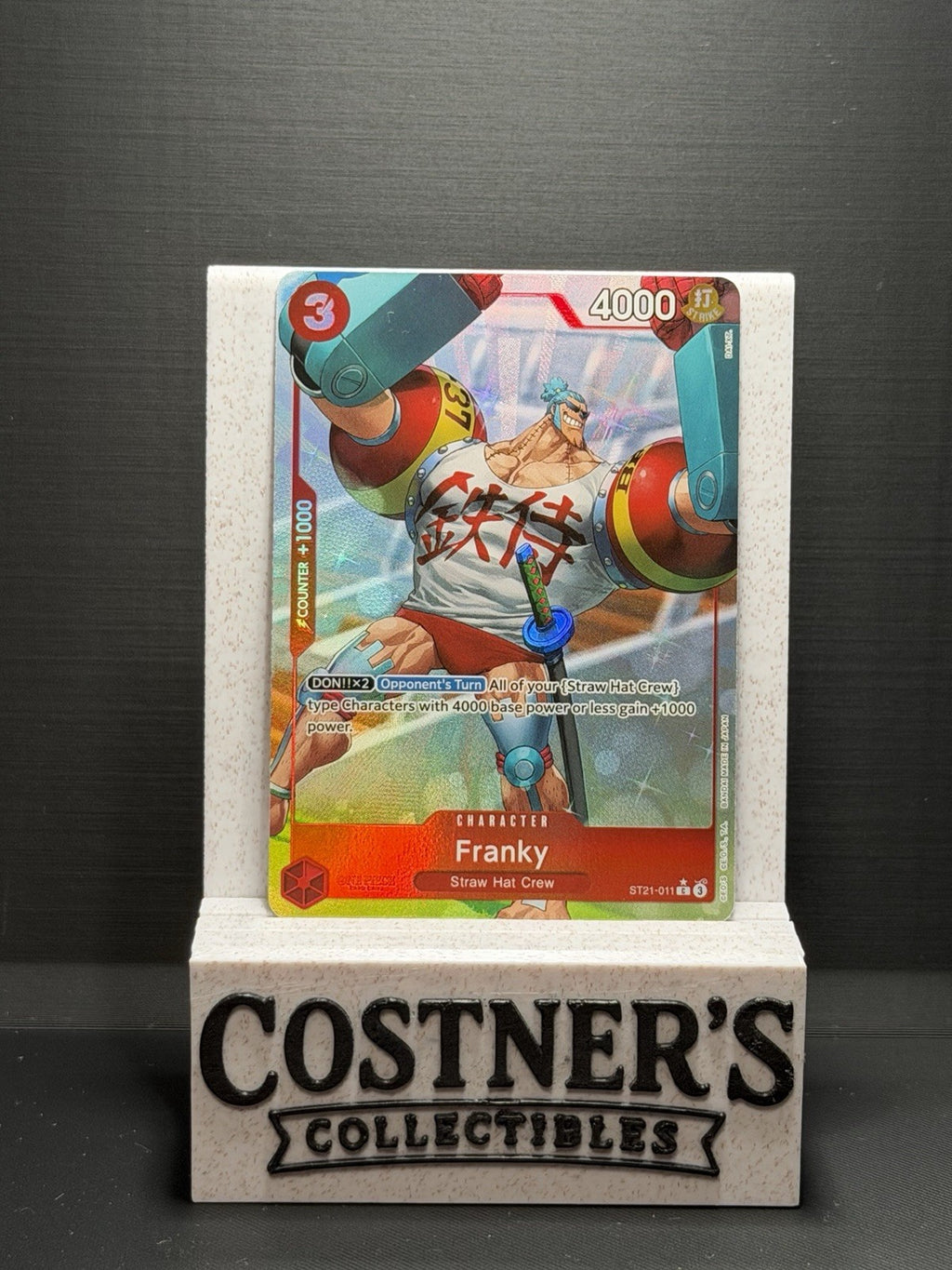 Franky (Parallel) ST21-011 One Piece Starter Deck Ex: Gear 5 Foil English