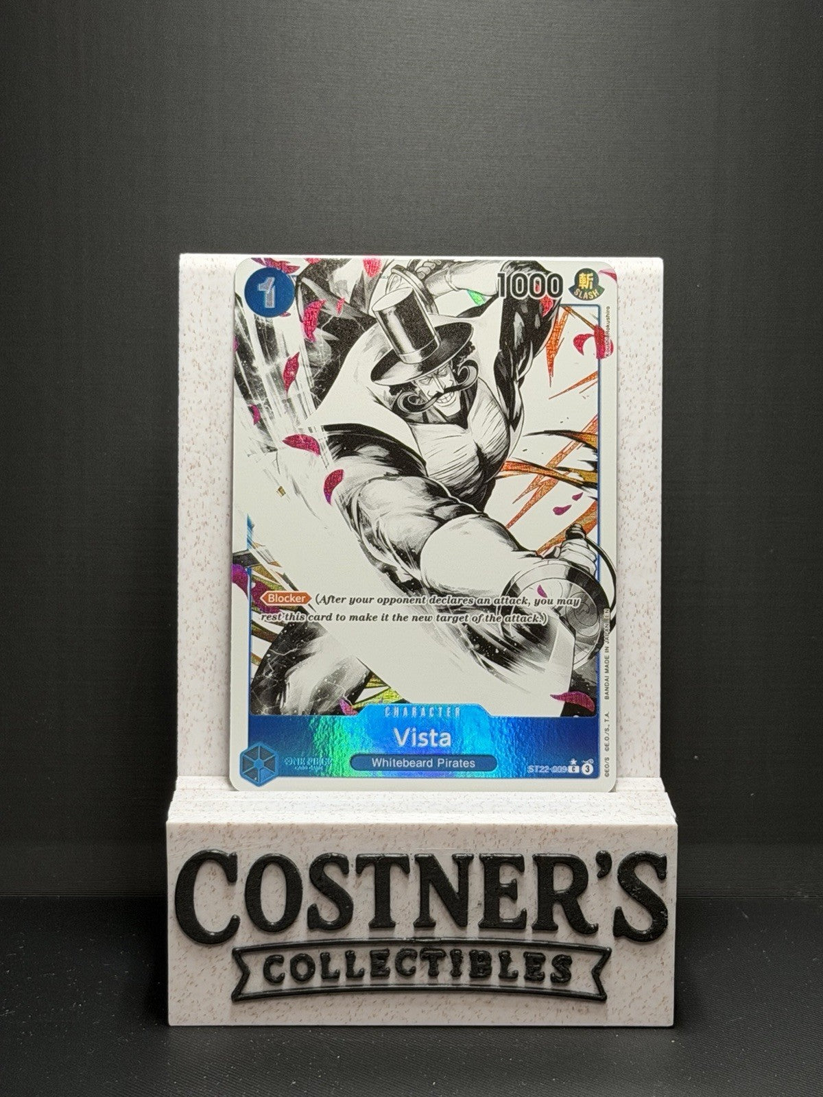 Vista (Parallel) ST22-009 One Piece Starter Deck 22: Ace & Newgate Foil English