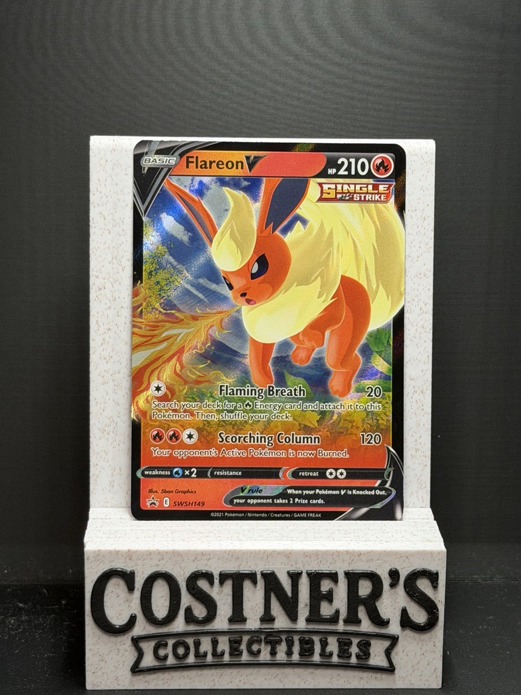 Flareon V SWSH149 Pokemon SWSH: Sword & Shield Promo Cards Holo