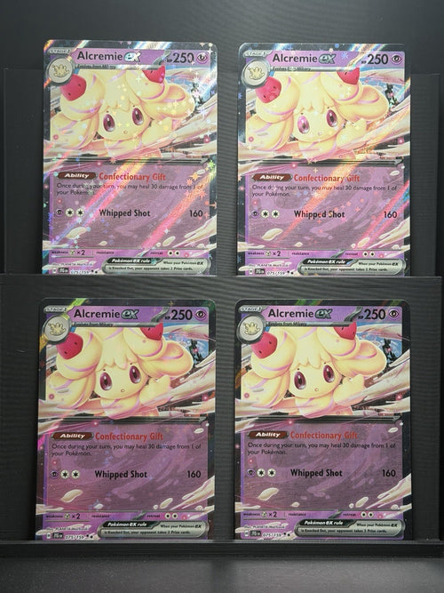 Alcremie ex 075/159 X4 Pokemon Sv09: Journey Together Holo