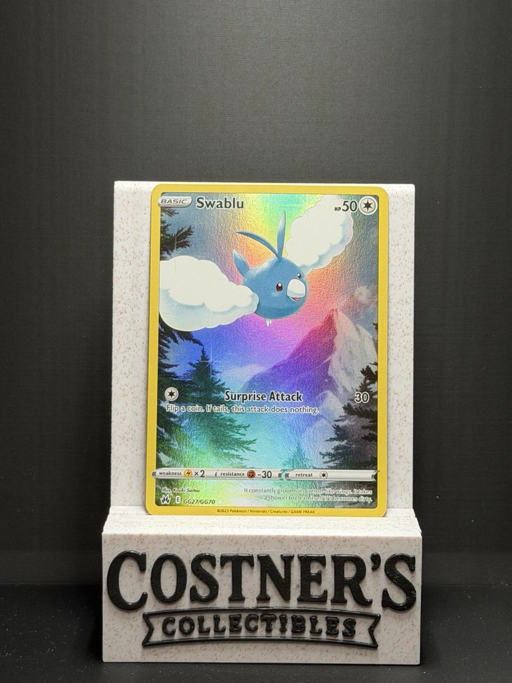 Swablu GG27/GG70 Pokemon SWSH: Crown Zenith: Galarian Gallery Holo