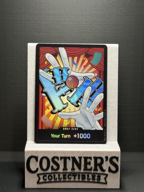 DON!! Card (Buggy) One Piece Premium Booster -The Best- Vol. 2 Foil English