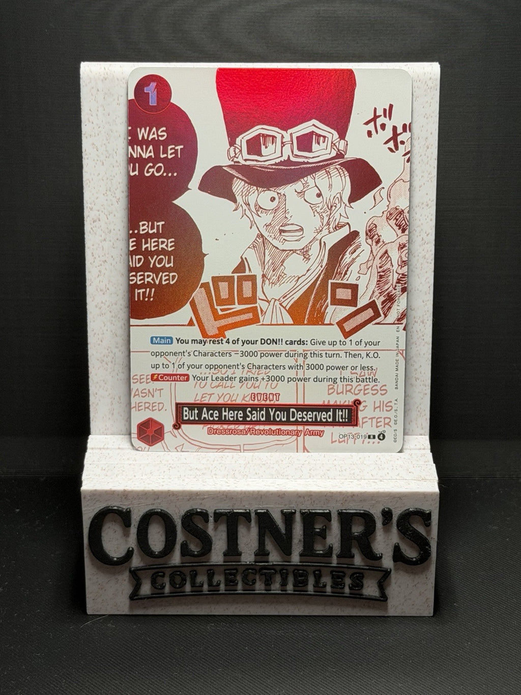 But Ace Here Said You Deserved It!! (3rd Anni Treasure Campaign) One Piece Eng