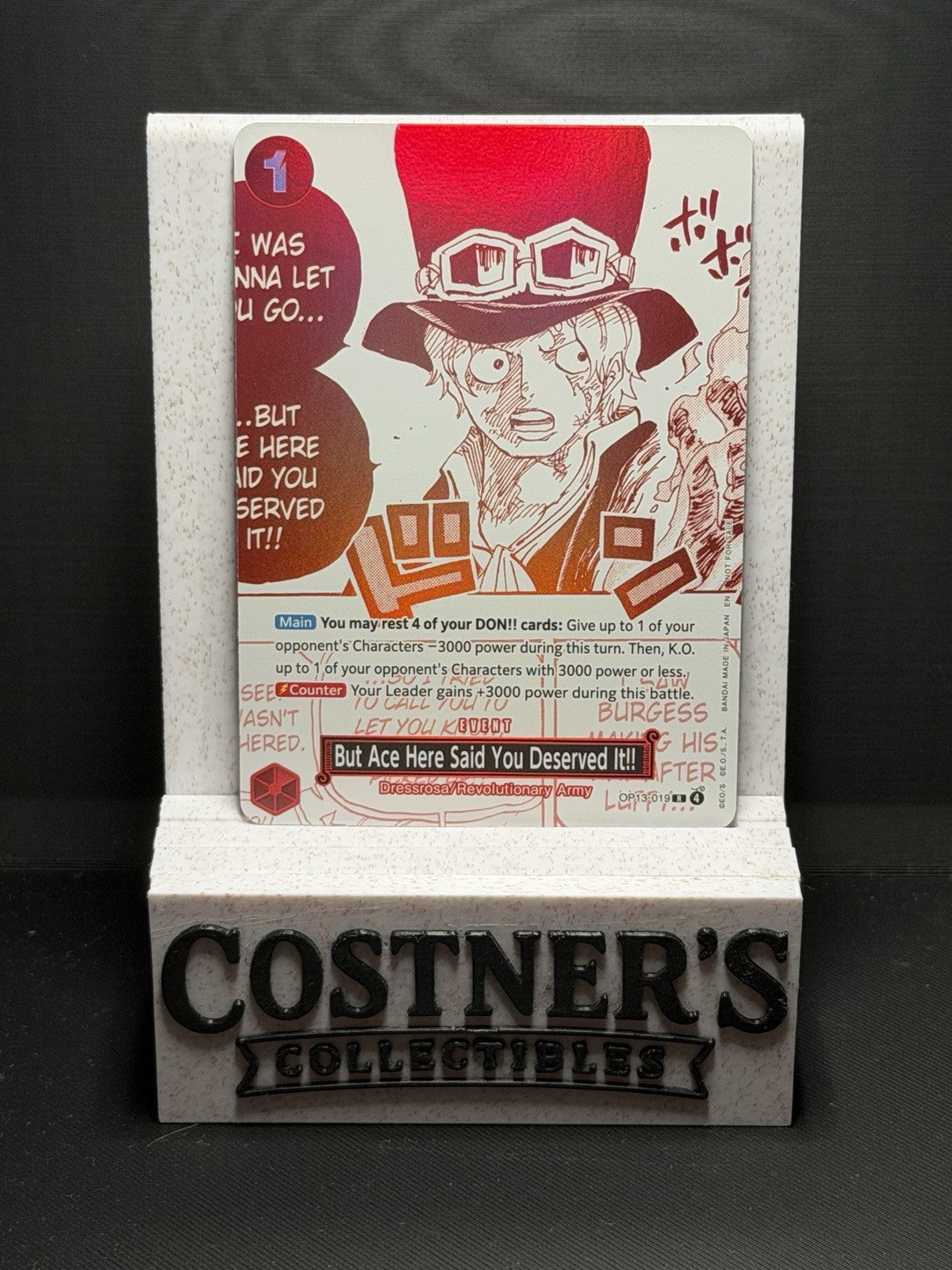 But Ace Here Said You Deserved It!! (3rd Anni Treasure Campaign) One Piece Eng