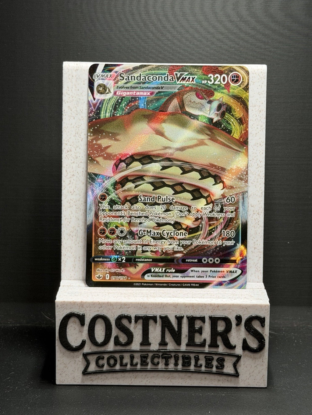Sandaconda VMAX 090/198 Pokemon Swsh06: Sword & Shield - Chilling Reign Holo