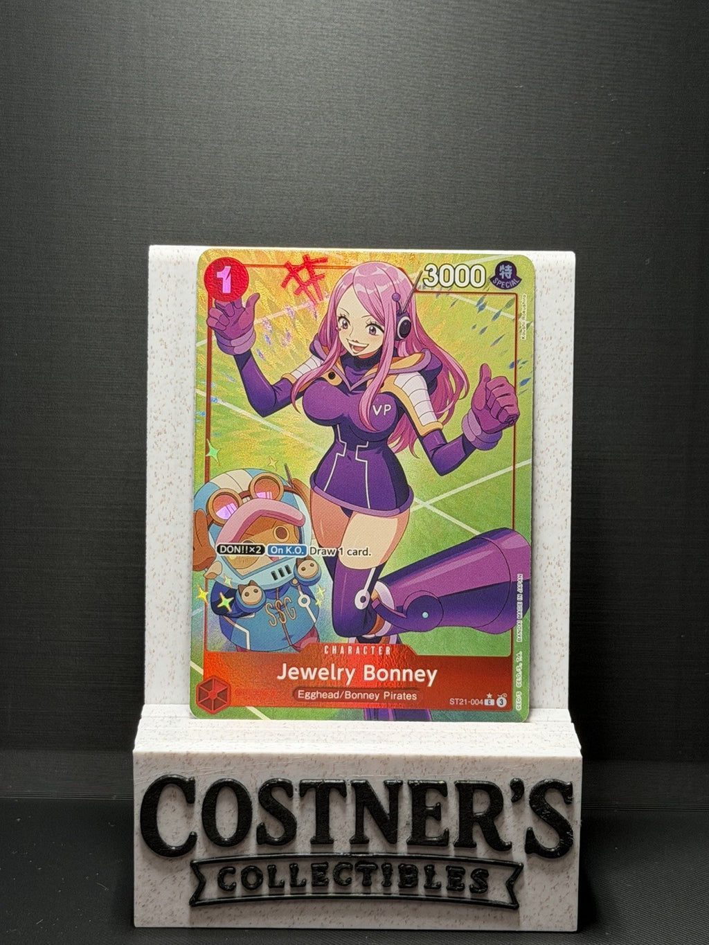 Jewelry Bonney (Parallel) ST21-004 One Piece Starter Deck Ex: Gear 5 English