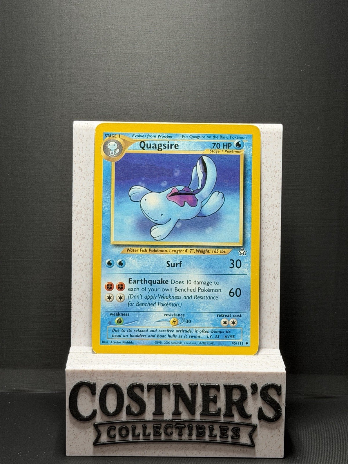 Quagsire 45/111 Pokemon Neo Genesis Regular MP