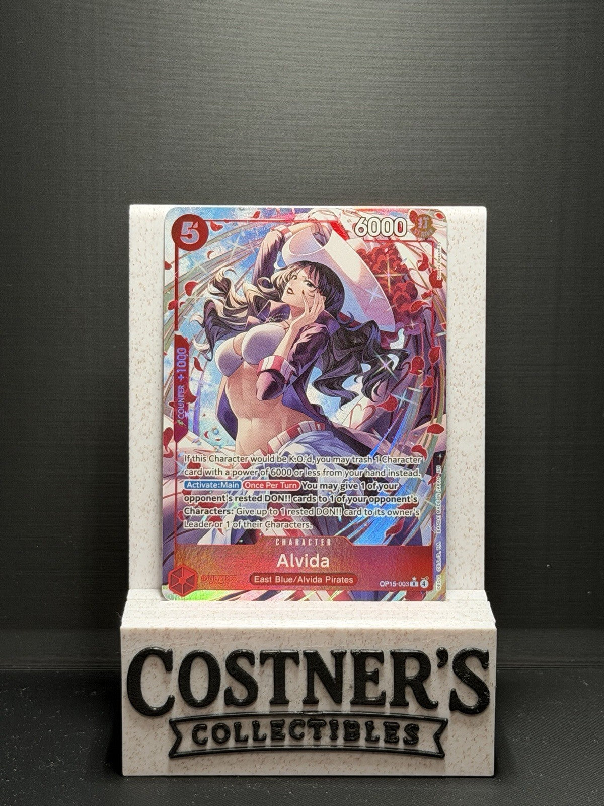 Alvida (Alt Art) OP15-003 One Piece Adventure on Kami's Island Foil English