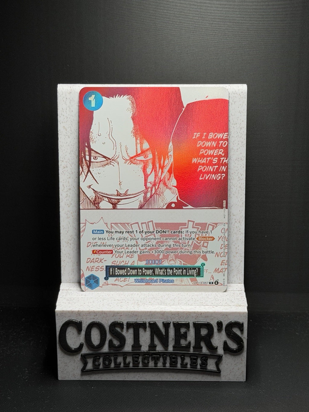 “If I Bowed Down to Power…” One Piece 3rd Ann. Treasure Campaign Pack English