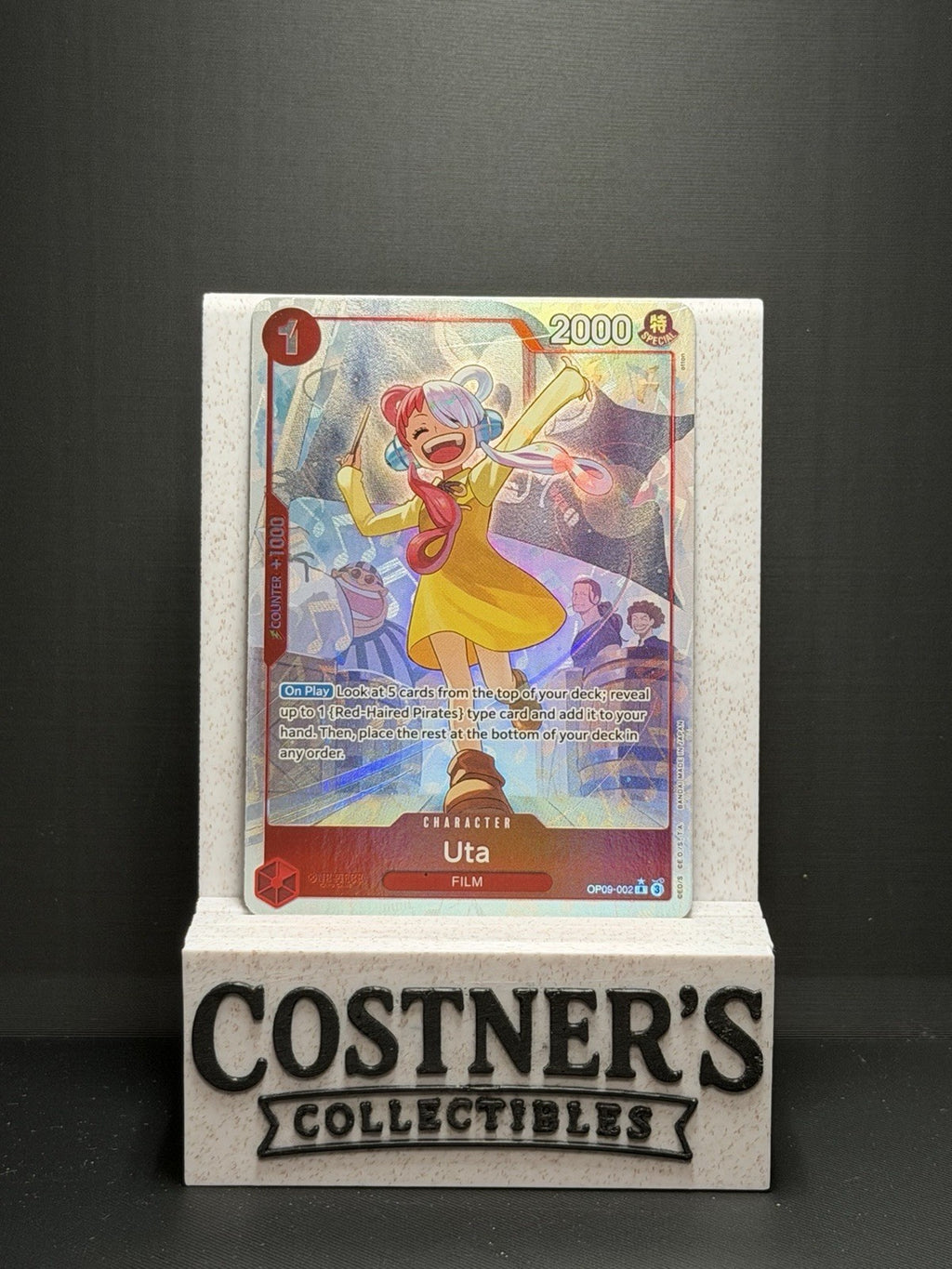 Uta (Parallel) OP09-002 One Piece Emperors in the New World Foil English
