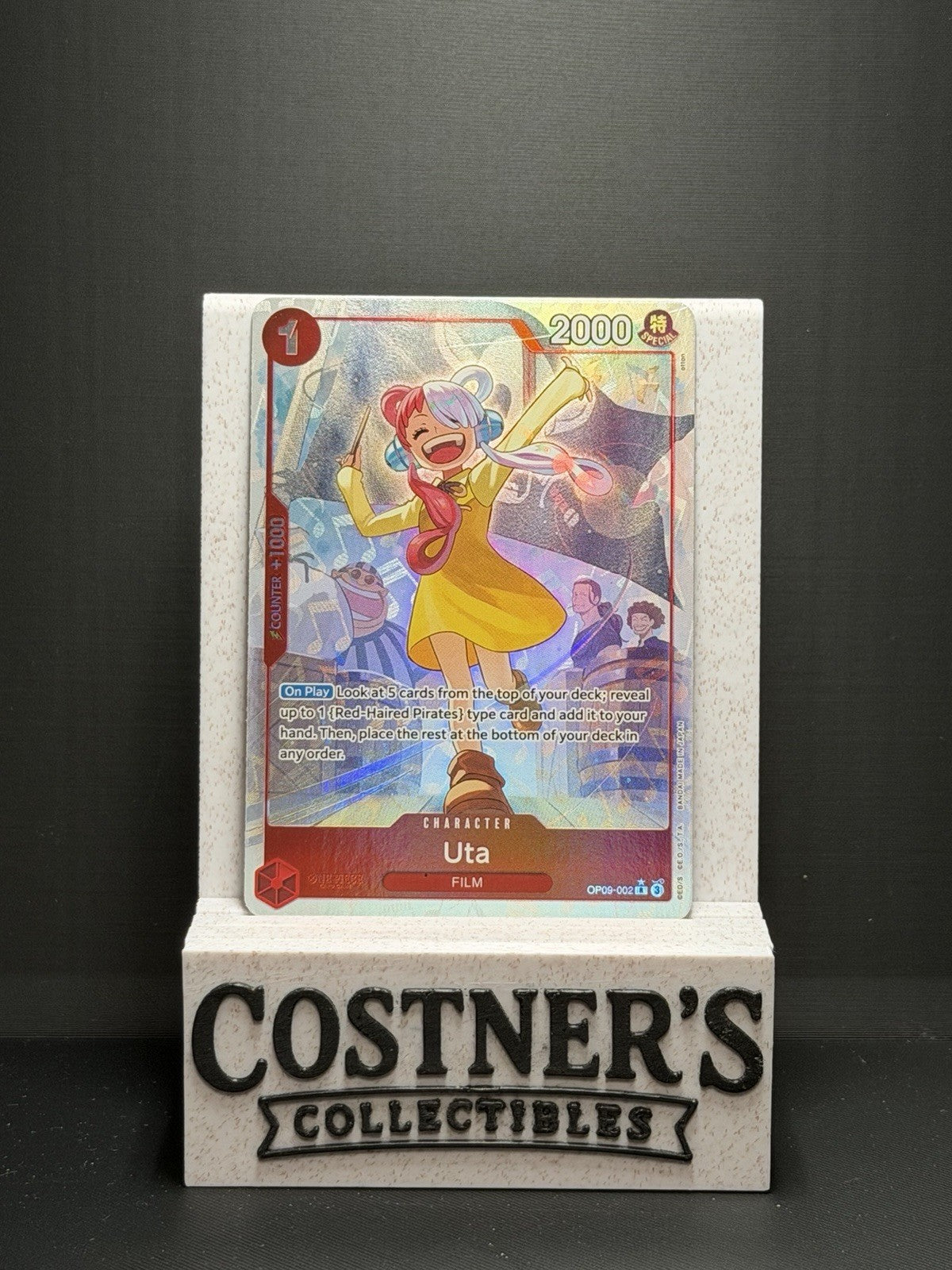Uta (Parallel) OP09-002 One Piece Emperors in the New World Foil English