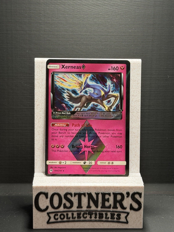 Xerneas Prism Star 144/214 Pokemon Sm-Lost Thunder Holo