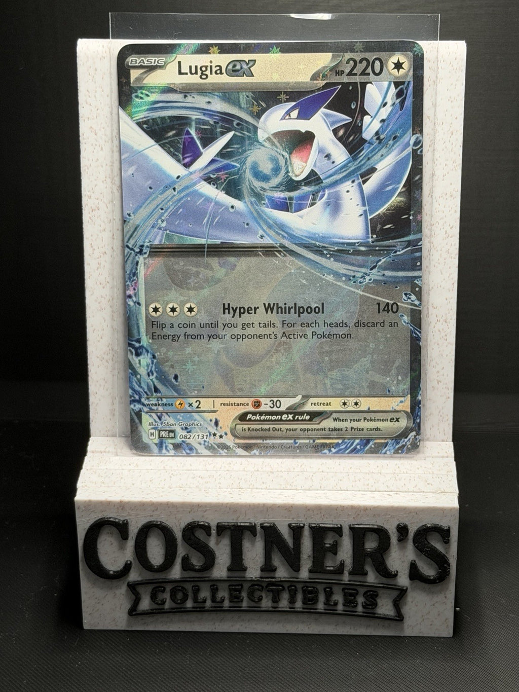 Lugia ex 082/131 Double Rare Pokemon Sv: Prismatic Evolutions NM
