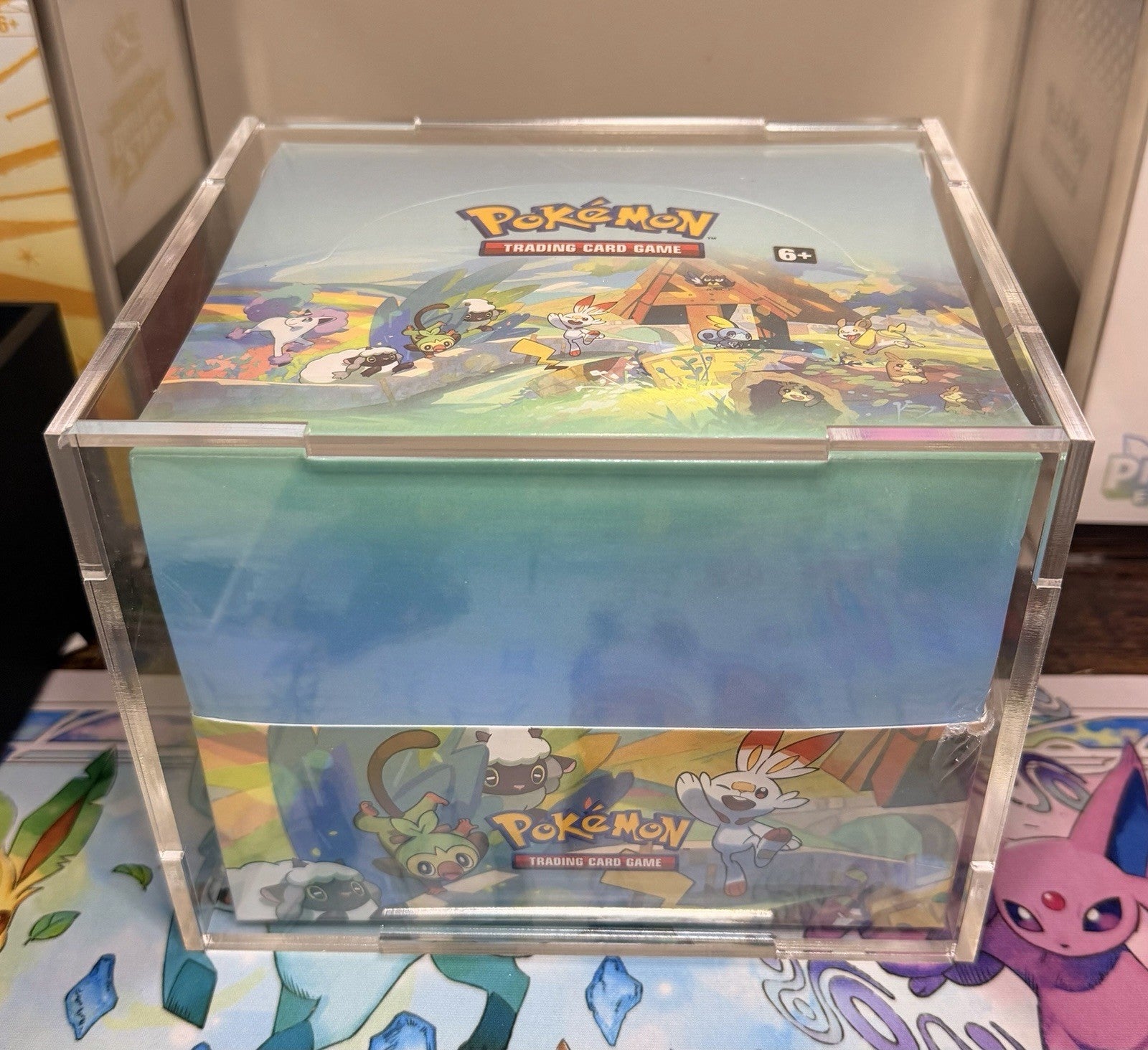Pokemon TCG: Galar Pals Mini Tin Sealed Display Box - 10 Tins Case Included