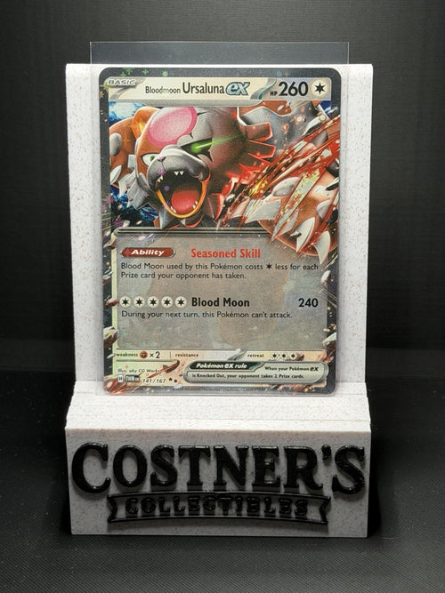 Bloodmoon Ursaluna ex 141/167 Double Rare Pokémon Sv06: Twilight Masquerade NM