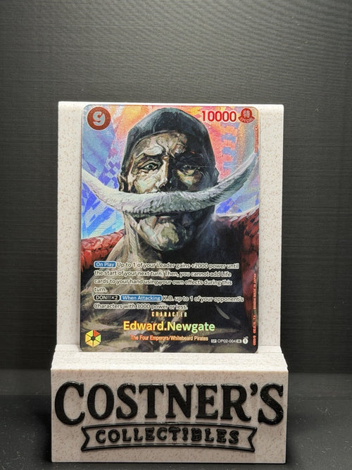 Edward Newgate (SP) OP02-004 One Piece Kingdoms of Intrigue English LP-