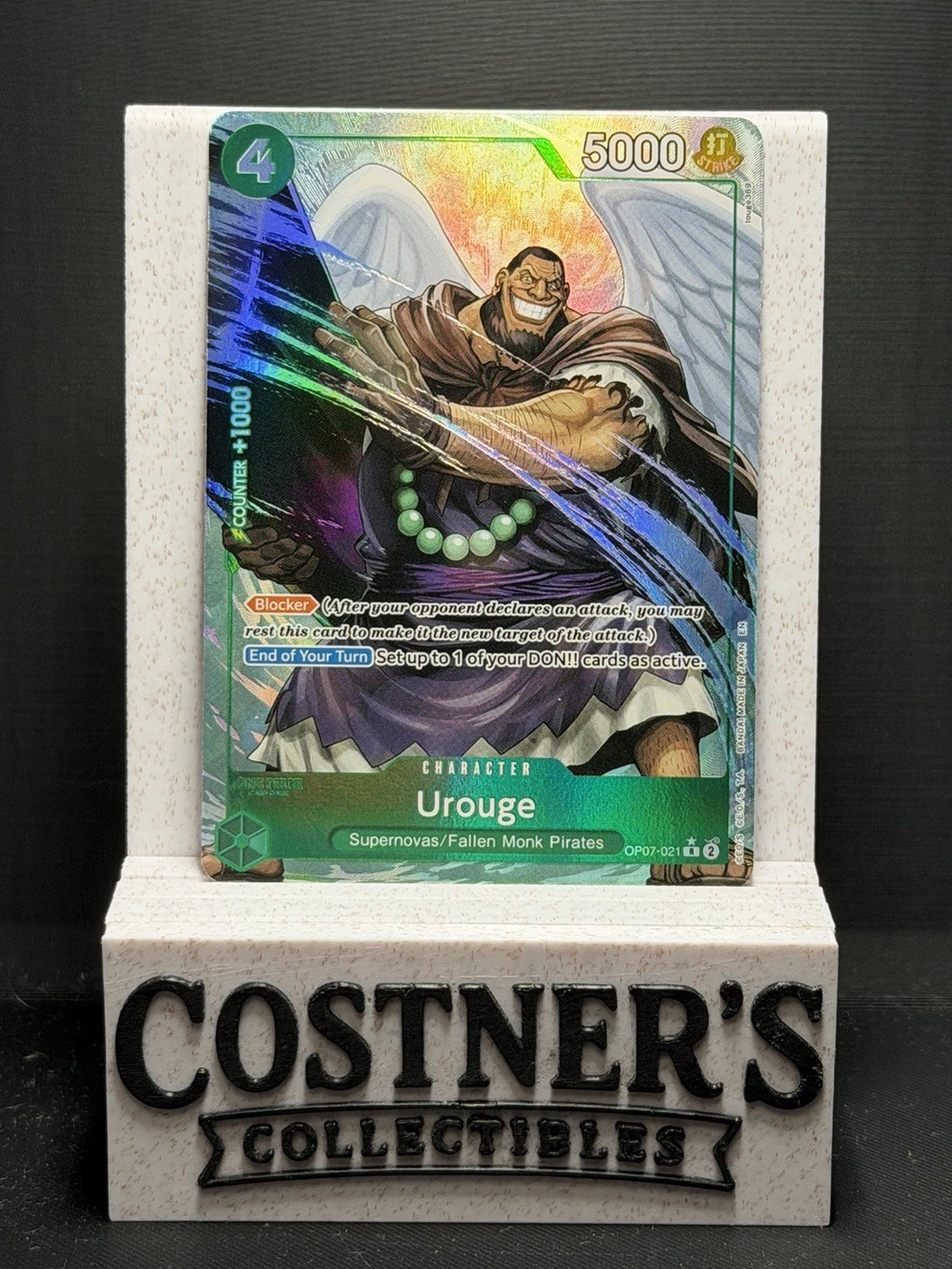 Urouge (Alternate Art) OP07-021 One Piece PRB02 -The Best- Vol. 2 Foil English