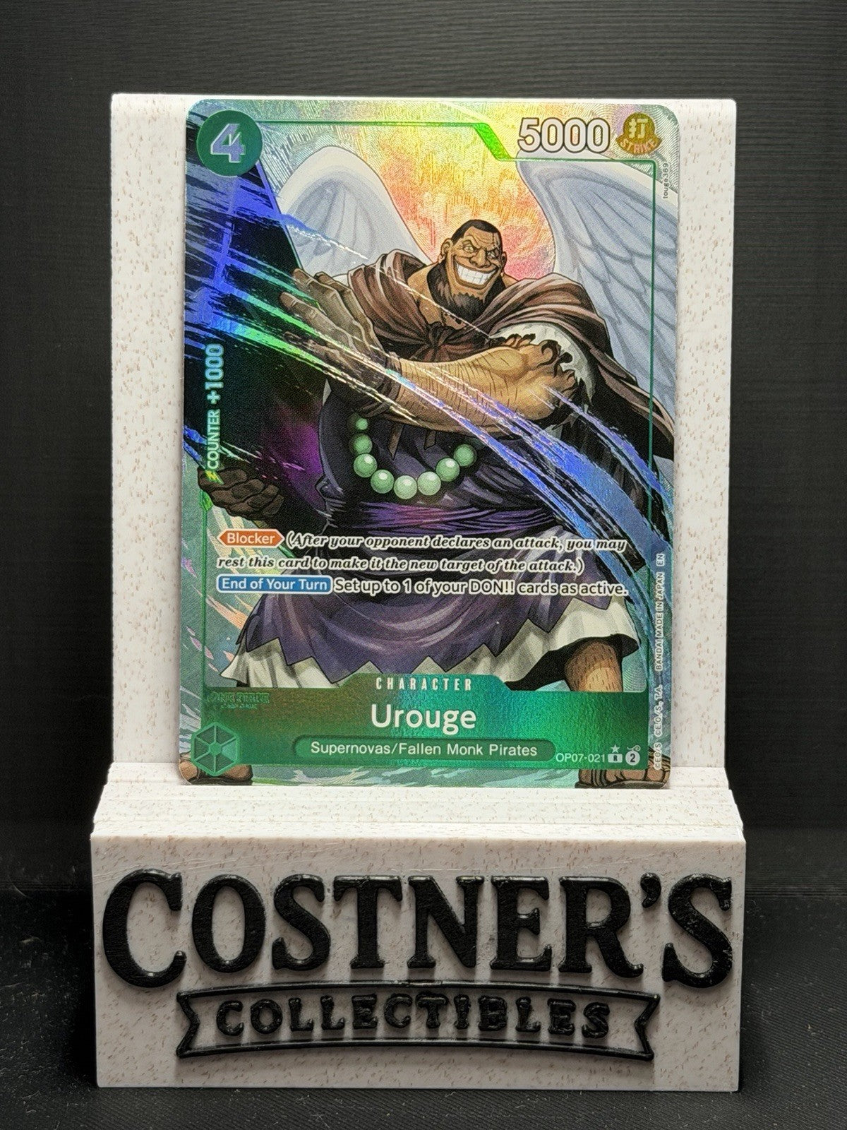 Urouge (Alternate Art) OP07-021 One Piece PRB02 -The Best- Vol. 2 Foil English