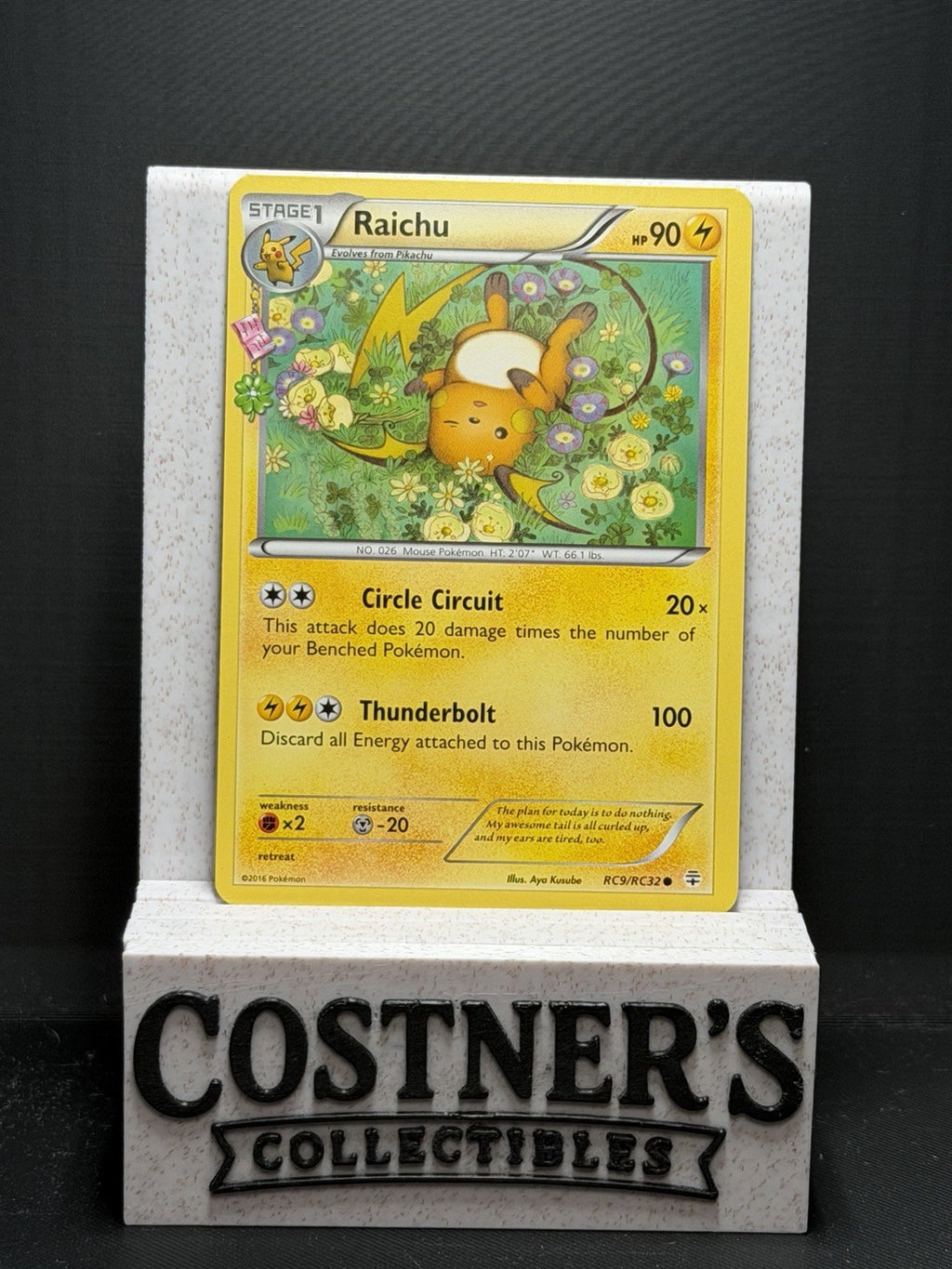 Raichu RC9-32 Pokemon Generations: Radiant Collection Regular NM