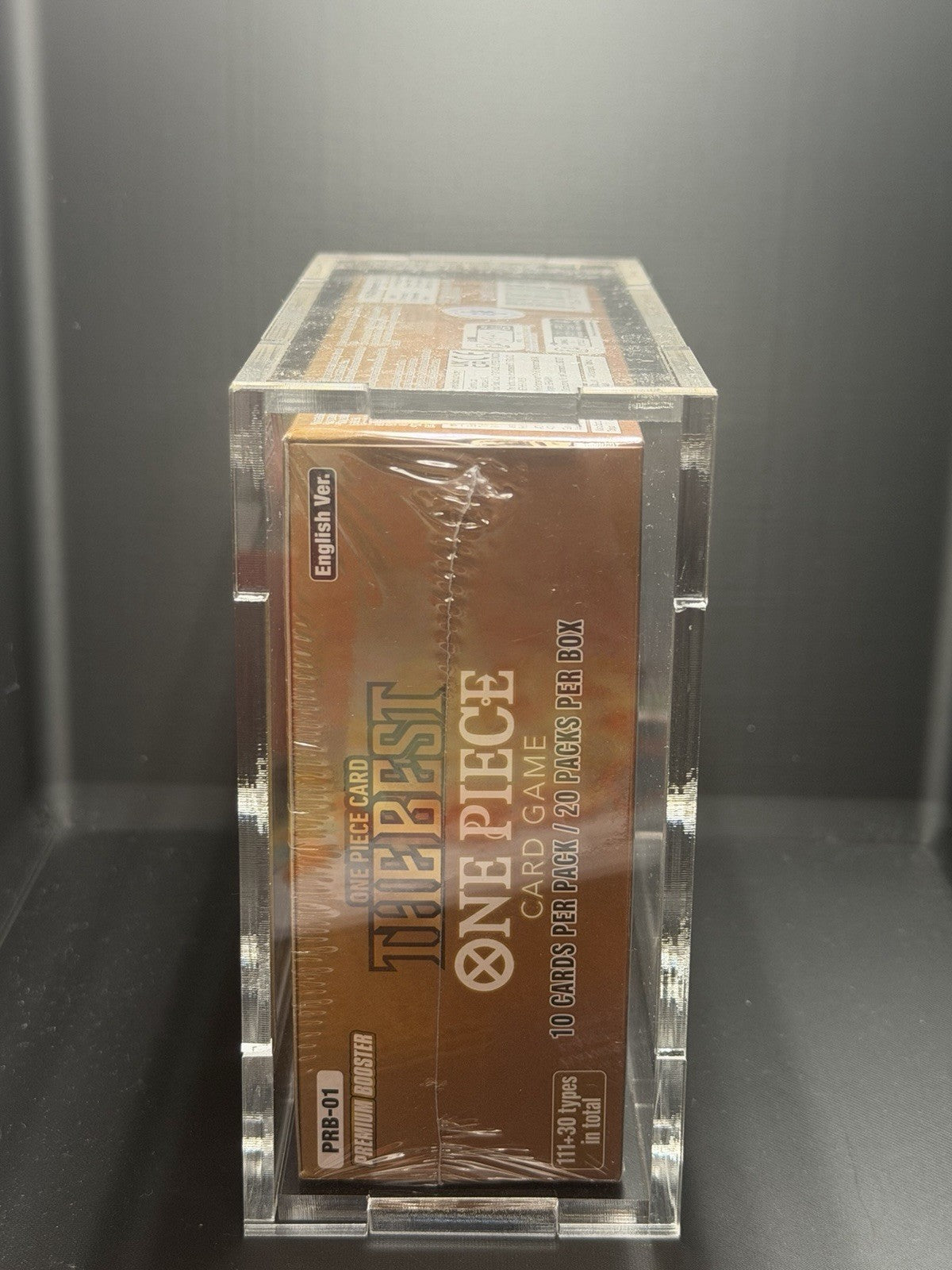 One Piece TCG PRB-01 The Best Premium Booster Booster Box - Sealed Case Included