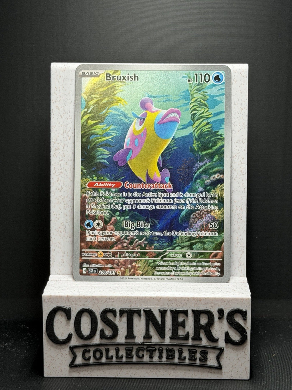 Bruxish 200/191 Sv08: Surging Sparks Holo