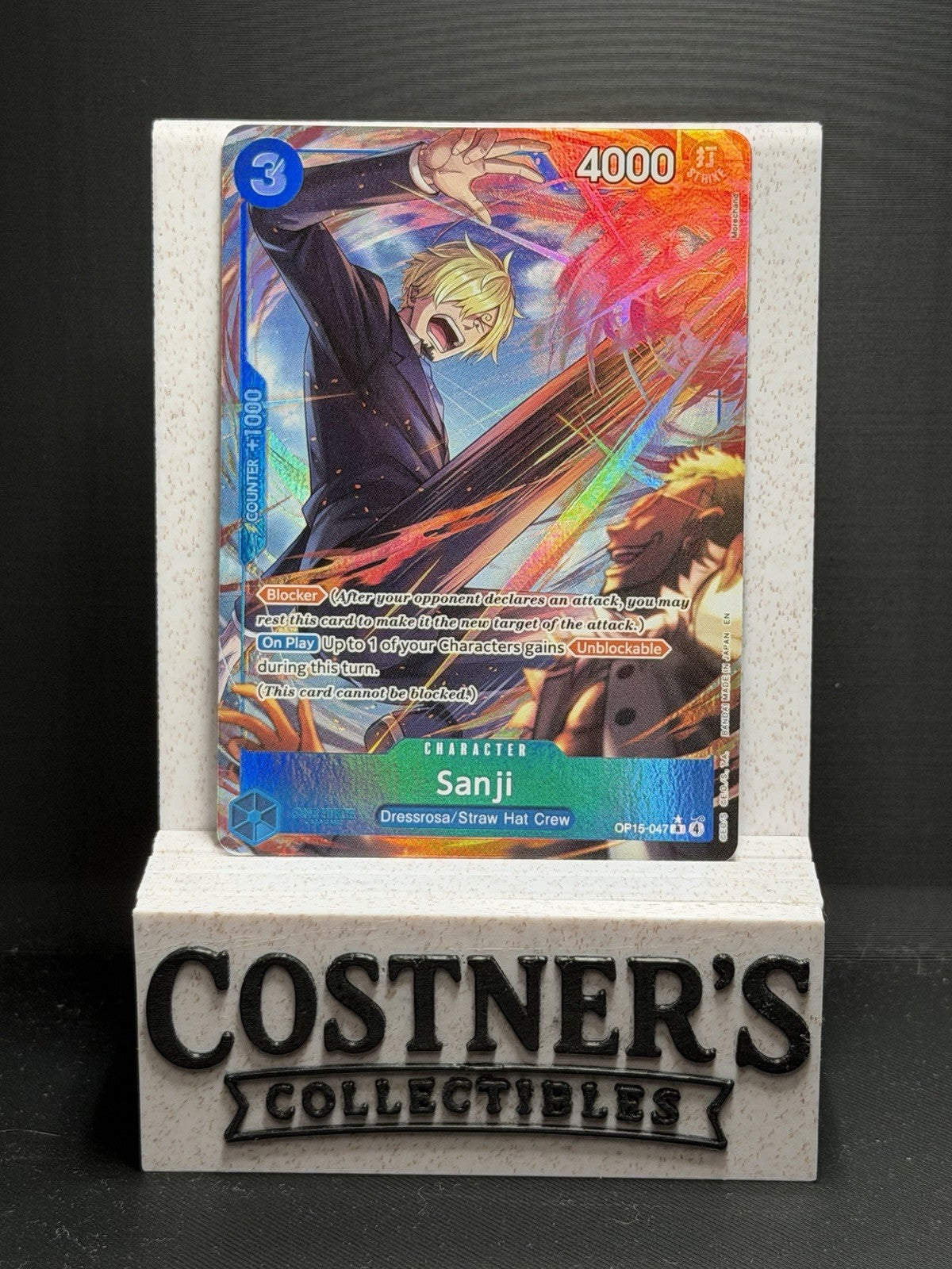 Sanji (Alternate Art) OP15-047 One Piece Adventure on Kami's Island English