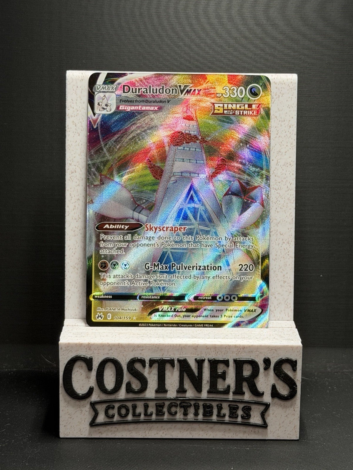 Duraludon VMAX 104/159 Pokemon SWSH: Crown Zenith Holo