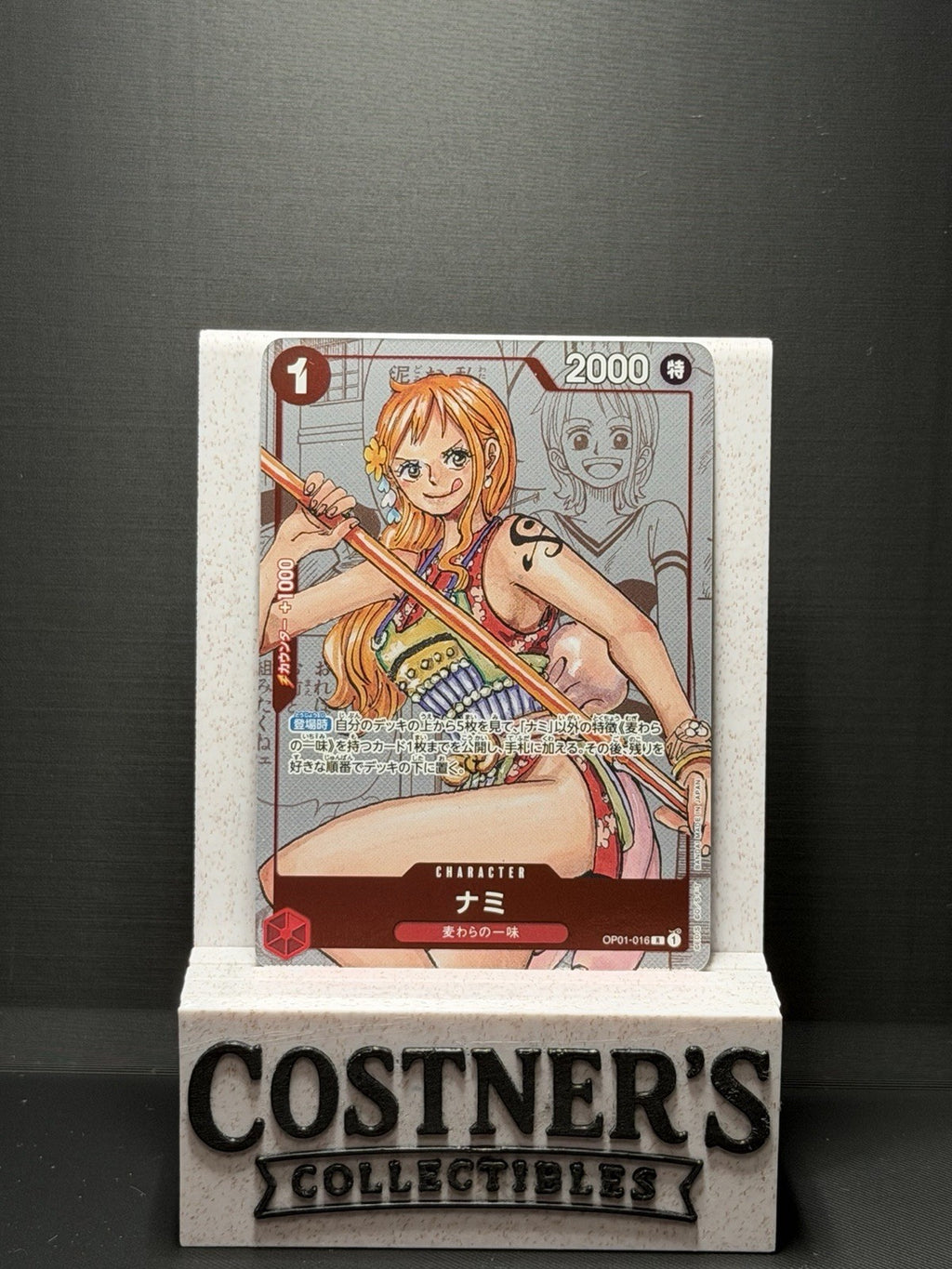 Nami - OP01-016 (Alt Art) 25th Anni. One Piece Promotion Cards Foil Japanese