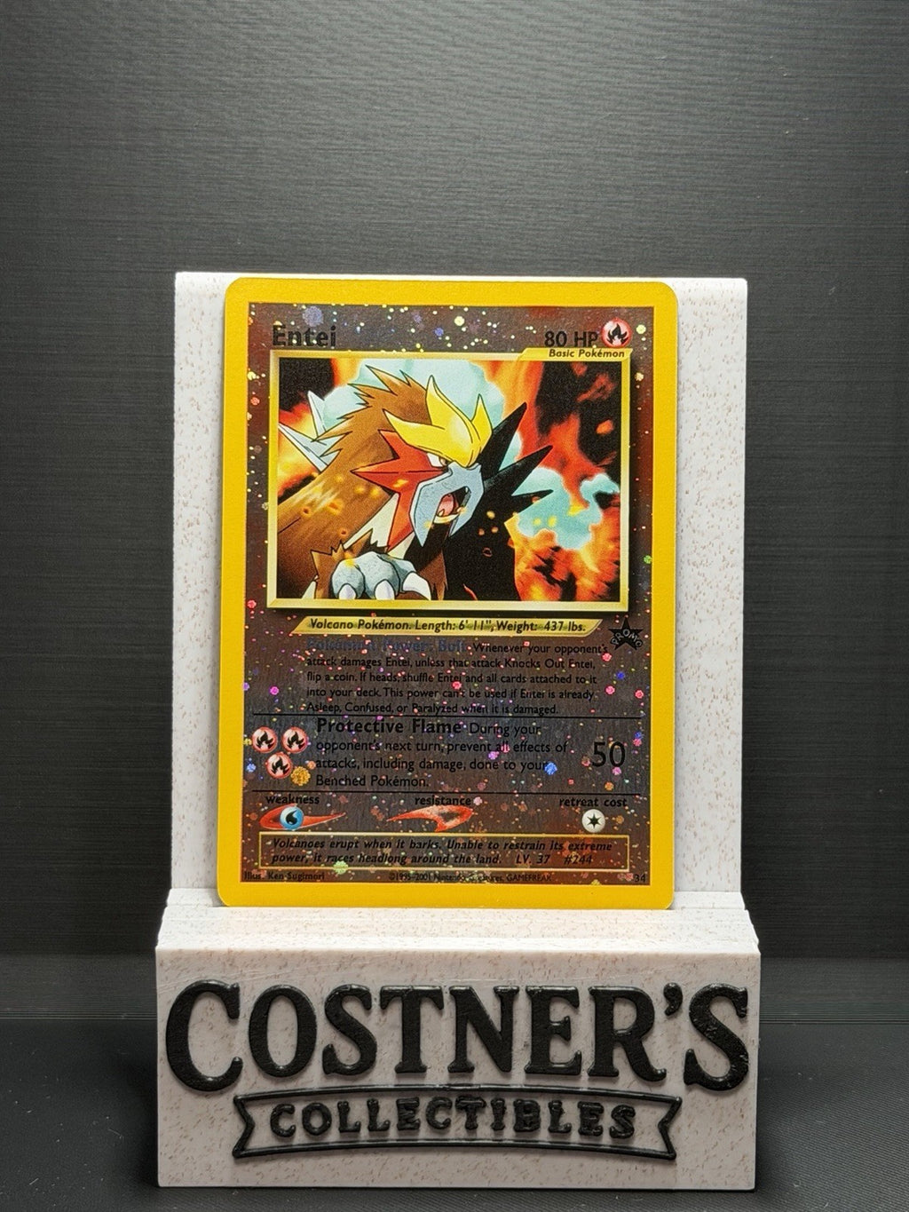 Entei 34/53 Pokemon Wotc Promo Reverse Holo NM+