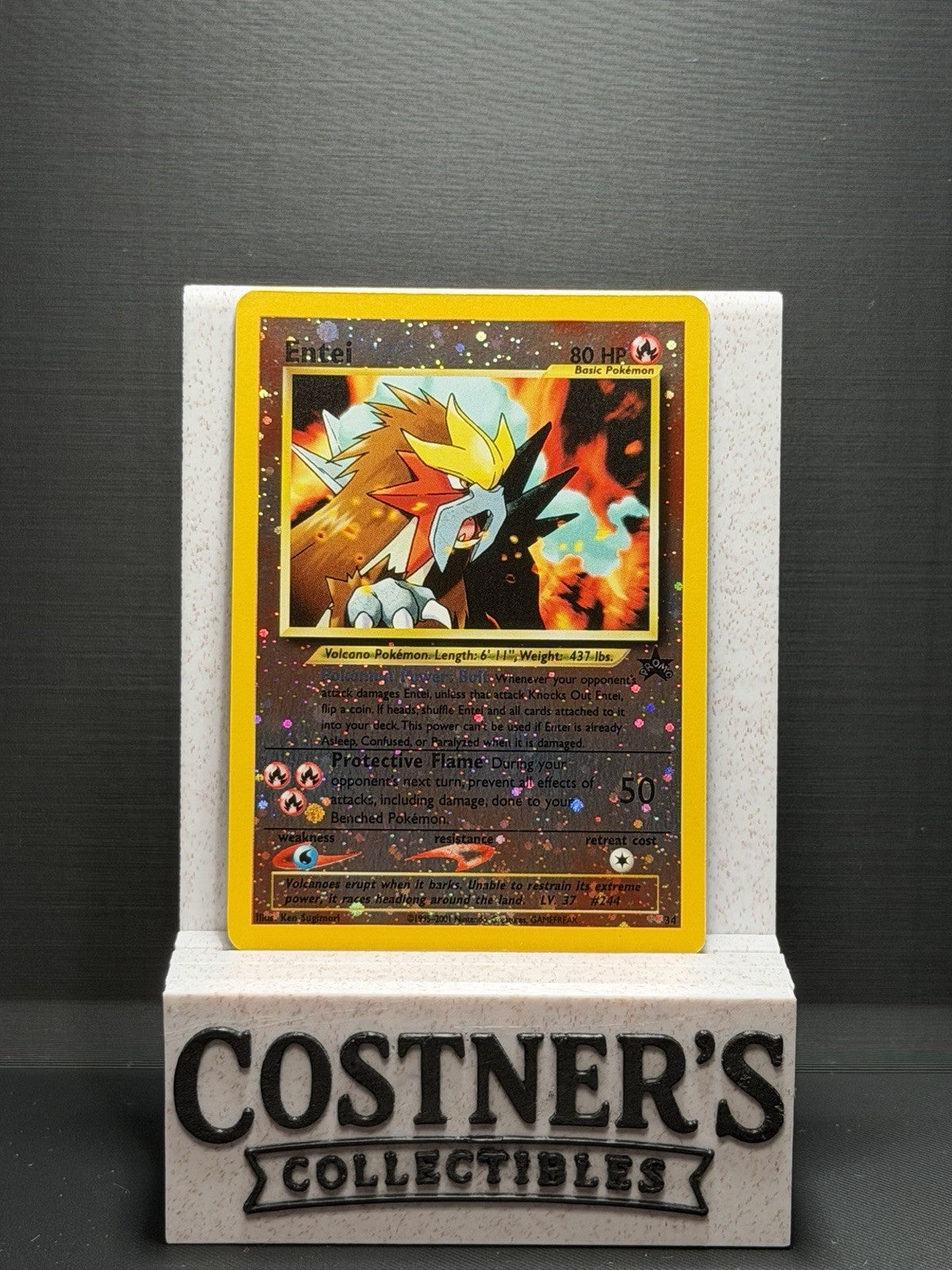 Entei 34/53 Pokemon Wotc Promo Reverse Holo NM+