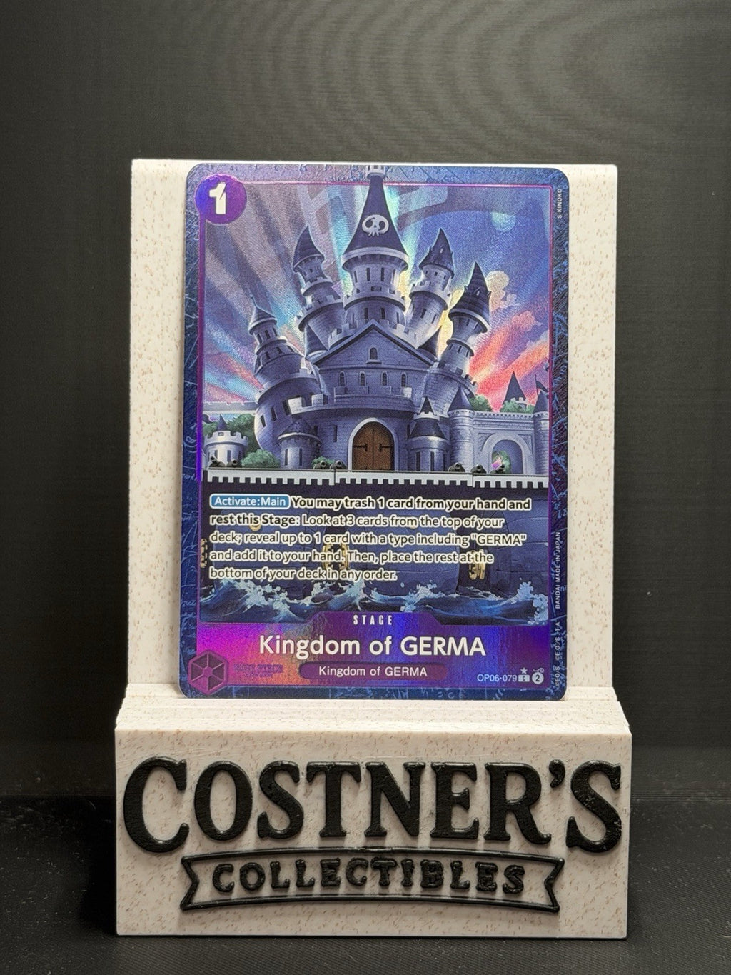 Kingdom of GERMA (AltArt) OP06-079 One Piece Premium Booster -The Best- English