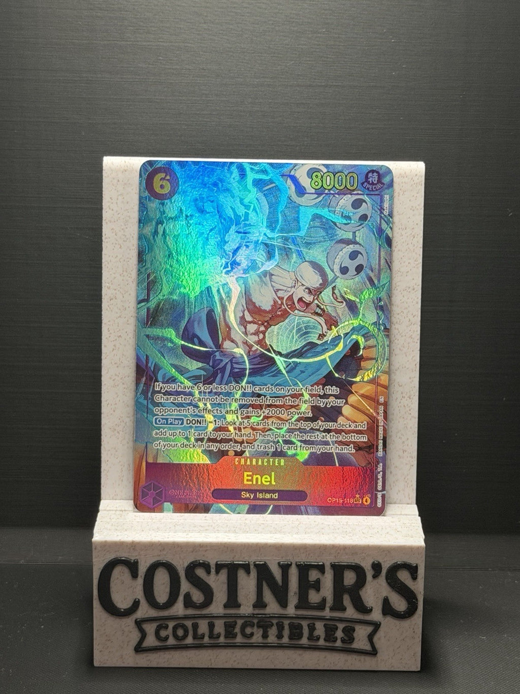 Enel (Alternate Art) OP15-118 One Piece Adventure on Kami's Island Foil English