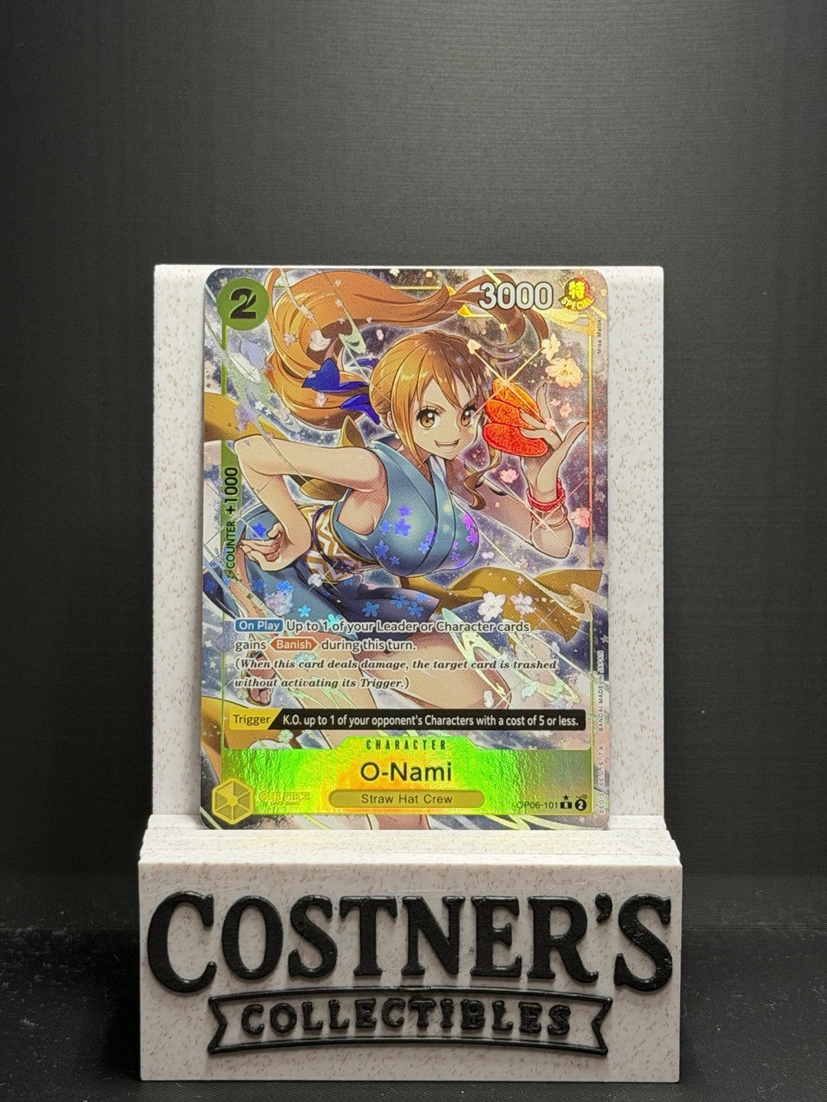 O-Nami (Alternate Art) OP06-101 One Piece Wings of the Captain English