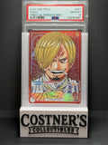 PSA 10 Sanji (Alt Art Leader) PRB01-001 One Piece PRB01 The Best- Foil English