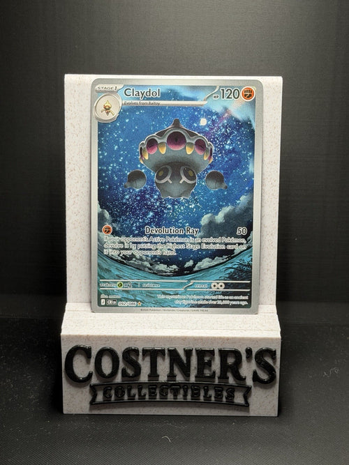Claydol 092/086 Illustration Rare Pokémon Me04: Chaos Rising Holo