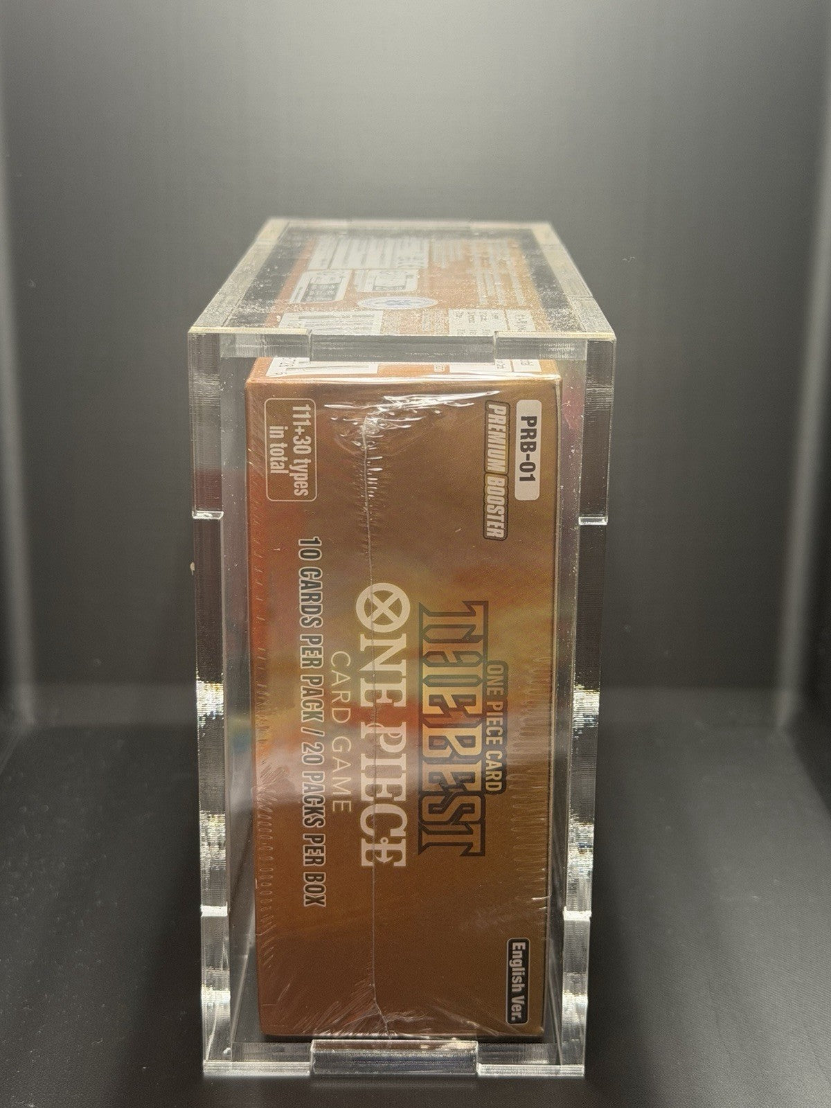 One Piece TCG PRB-01 The Best Premium Booster Booster Box - Sealed Case Included