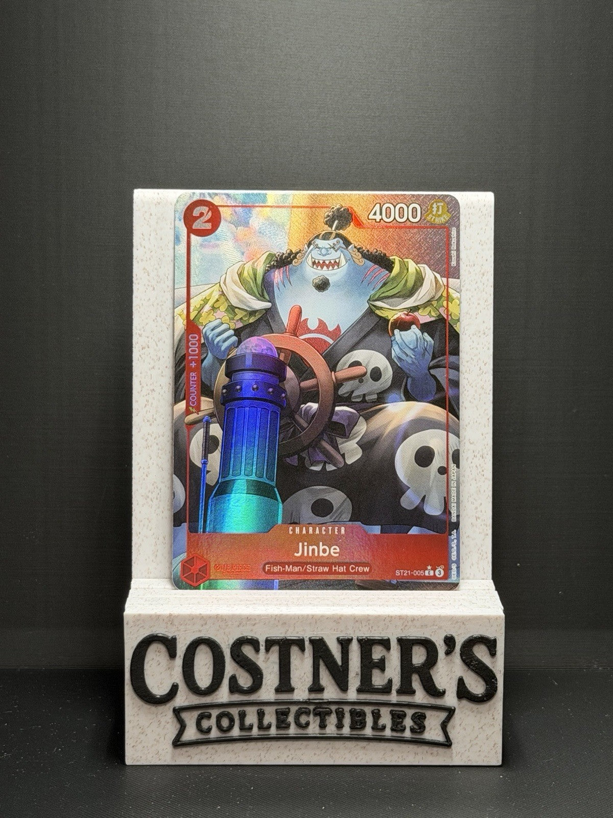 Jinbe (Parallel) ST21-005 One Piece Starter Deck Ex: Gear 5 Foil English