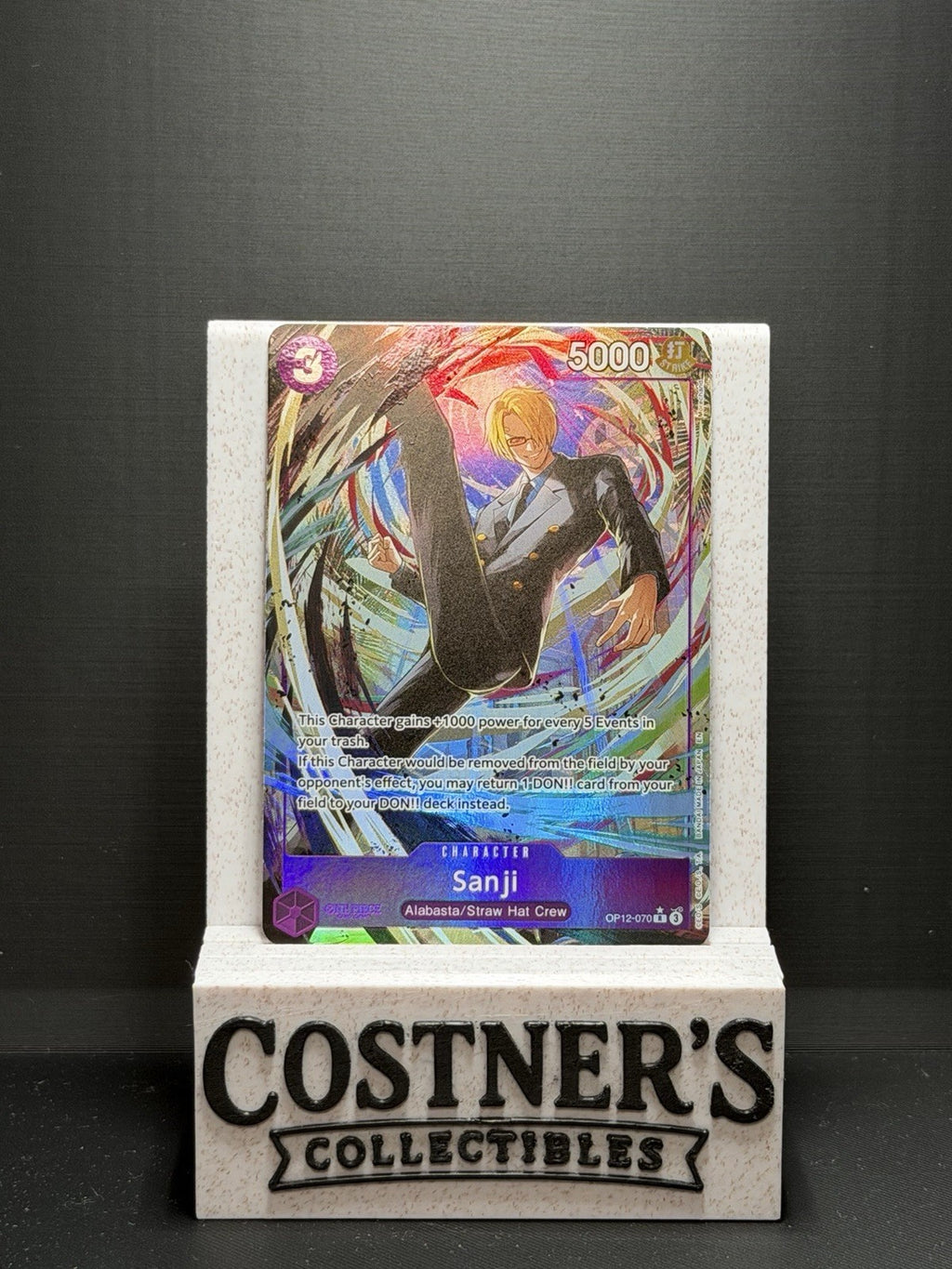 Sanji (Alternate Art) OP12-070 One Piece Legacy of the Master Foil English