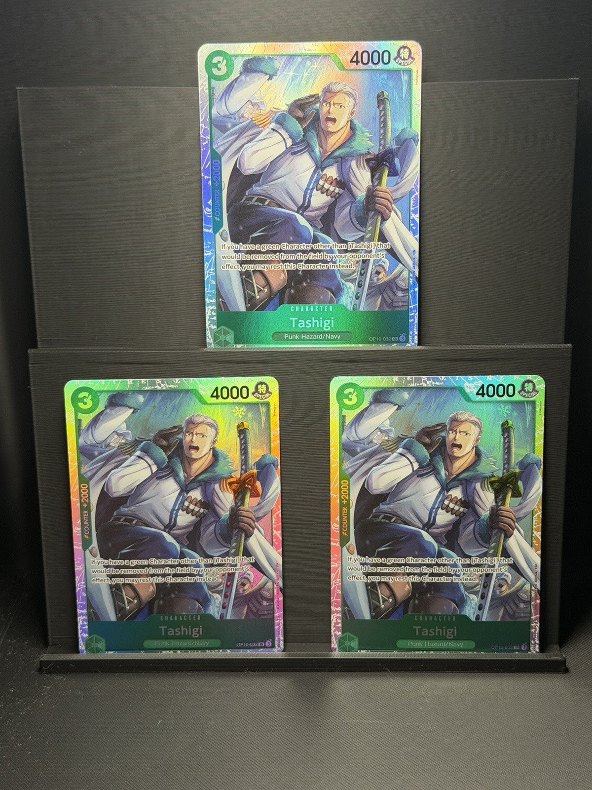 Tashigi (Reprint) OP10-032 SR X3 One Piece Premium Booster -The Best- Vol. 2 Eng