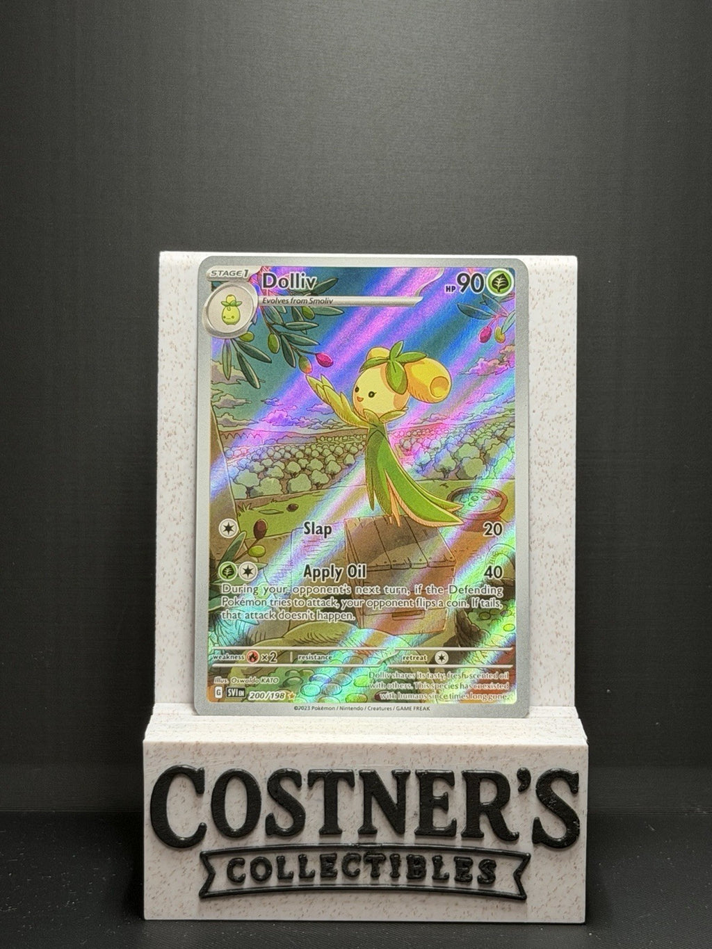 Dolliv 200/198 Illustration Rare Pokemon SV01: Scarlet & Violet Base Set Holo