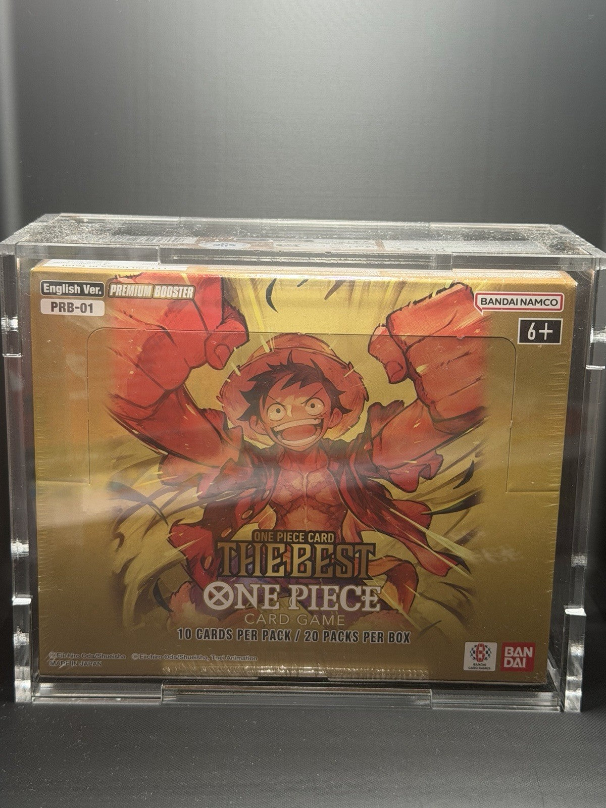 One Piece TCG PRB-01 The Best Premium Booster Booster Box - Sealed Case Included